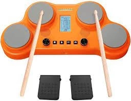 Электронная ударная установка ROCKDALE IMPULSE MINI ORANGE  фото 1