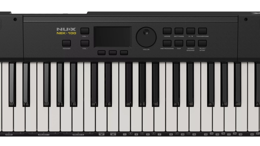 Синтезатор NUX NEK-100, черный фото 3