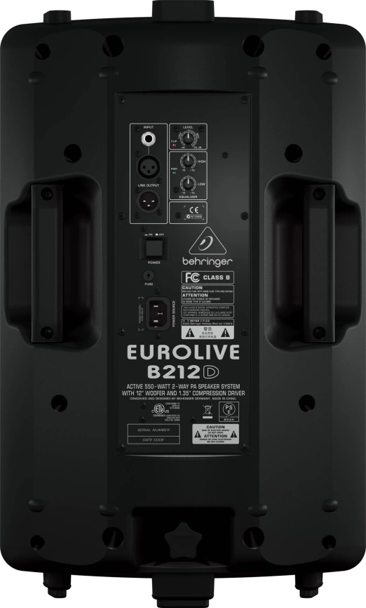 Активная акустическая система BEHRINGER EUROLIVE B212D фото 2