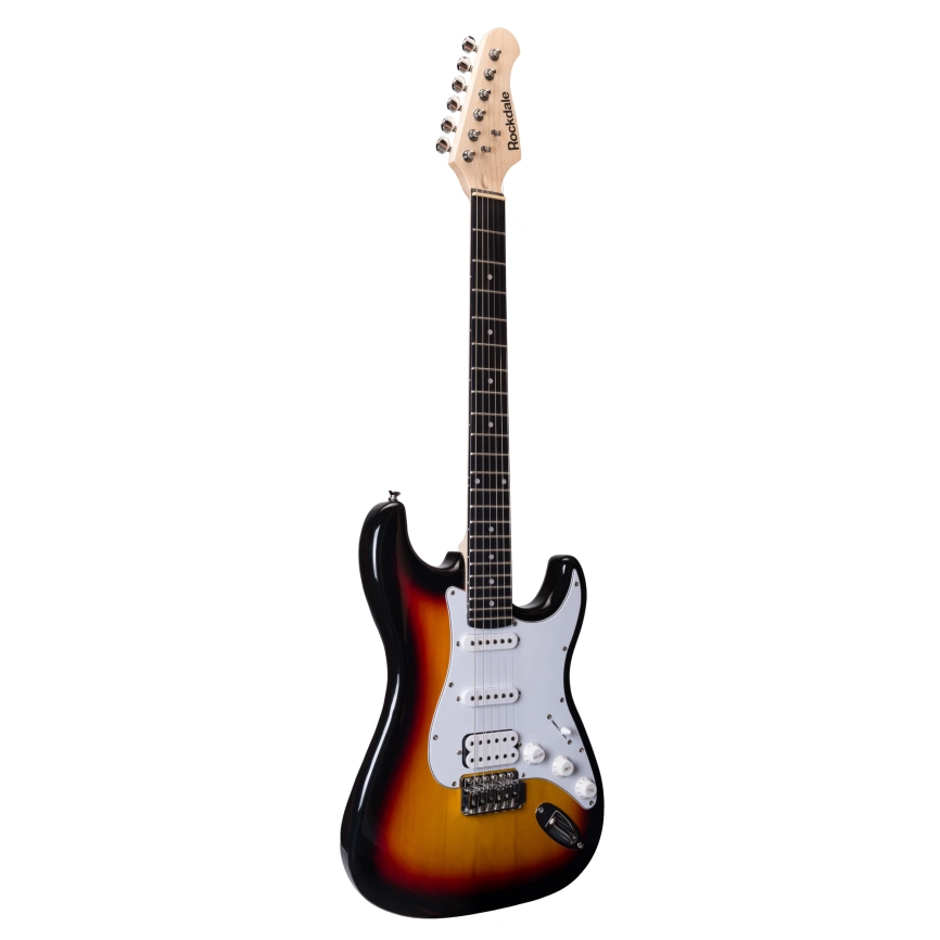 Электрогитара ROCKDALE STARS HSS SB санберст фото 3