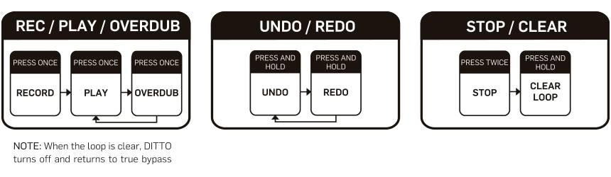 Гитарная педаль TC ELECTRONIC DITTO LOOPER фото 3