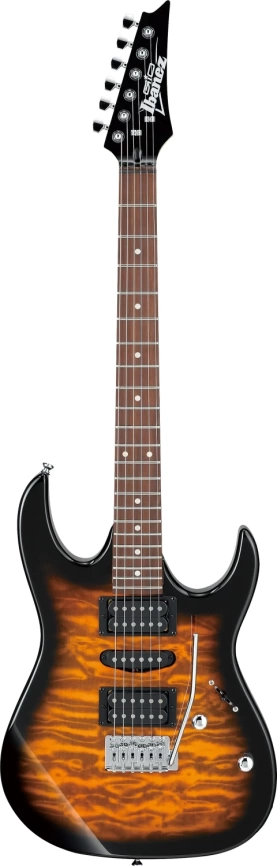 Электрогитара IBANEZ GRX70QA-SB фото 1