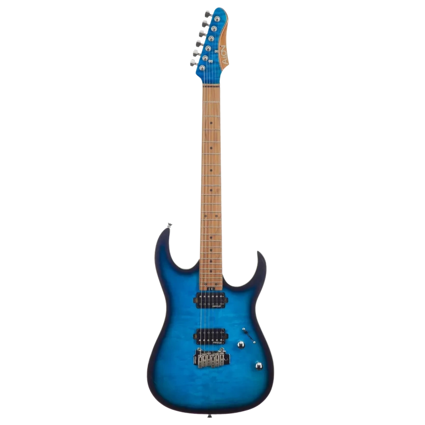 Электрогитара AION H-30 blue burst фото 1