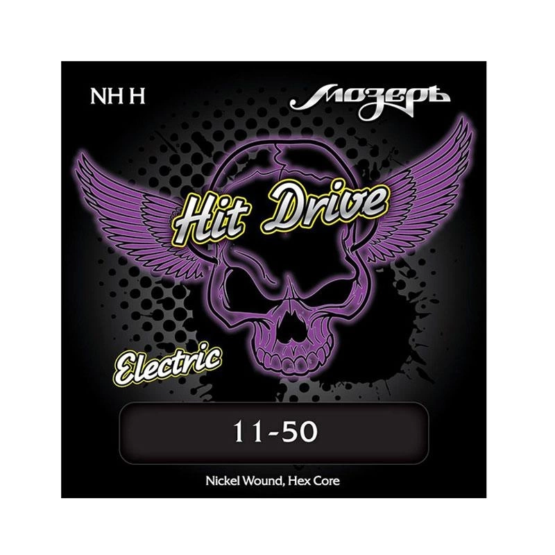 Струны д/эл.МОЗЕРЪ 11-50 NH-H Hit Drive Heavy фото 1