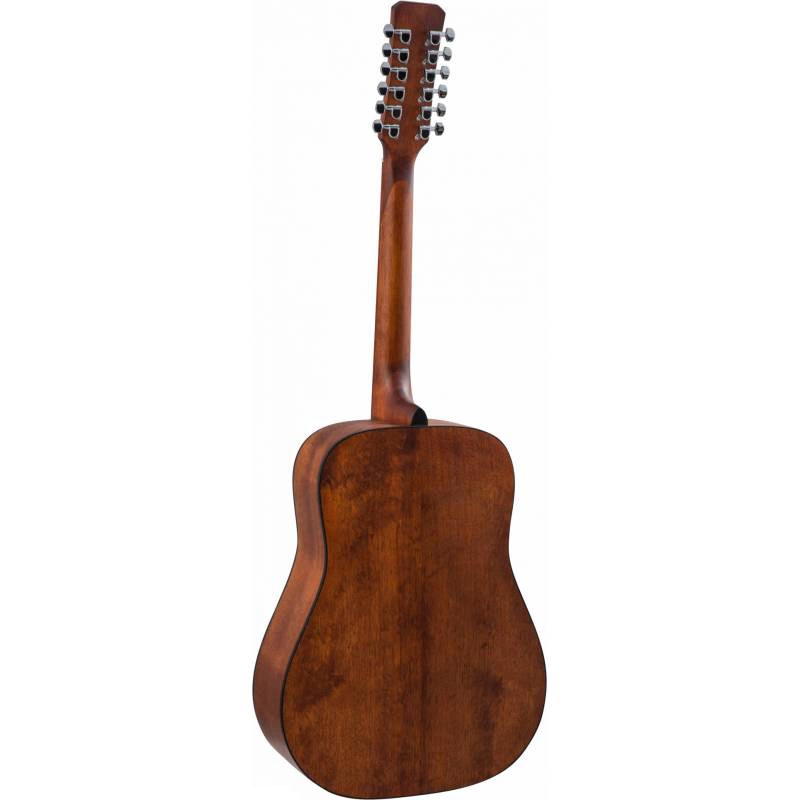 Акустическая 12 стр.гитара JET JD-255/12 OP натуральный фото 2