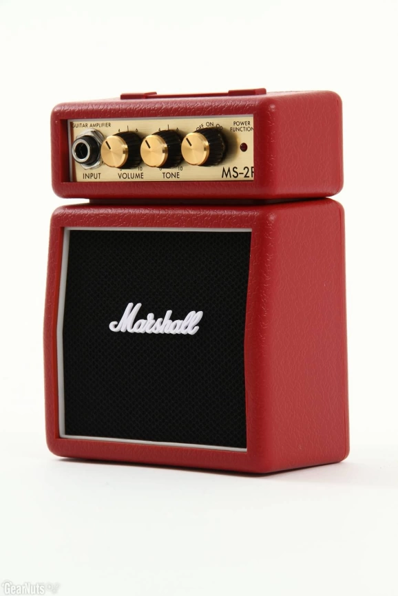 Гитарный усилитель MARSHALL MS-2R MICRO AMP (RED)  фото 6