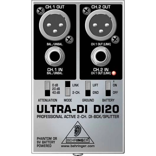Сплиттер BEHRINGER DI20 фото 2