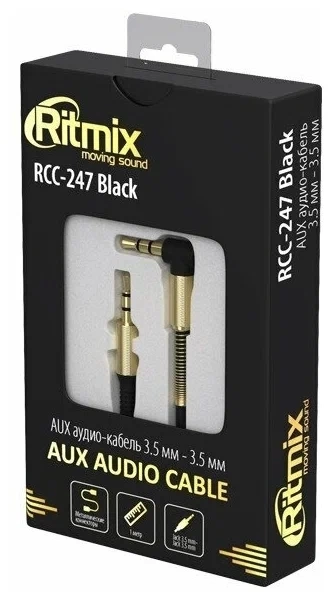 Шнур соединительный RITMIX RCC-247 BLACK фото 1