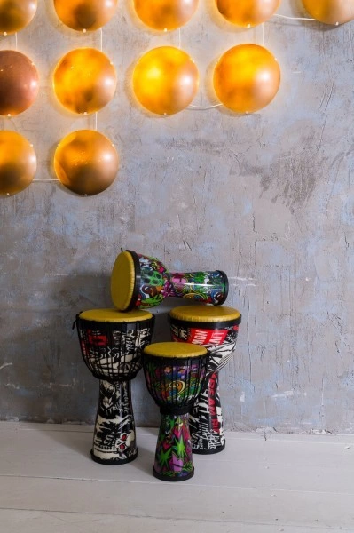 Джембе TERRIS DPC-10 HOP граффити фото 3