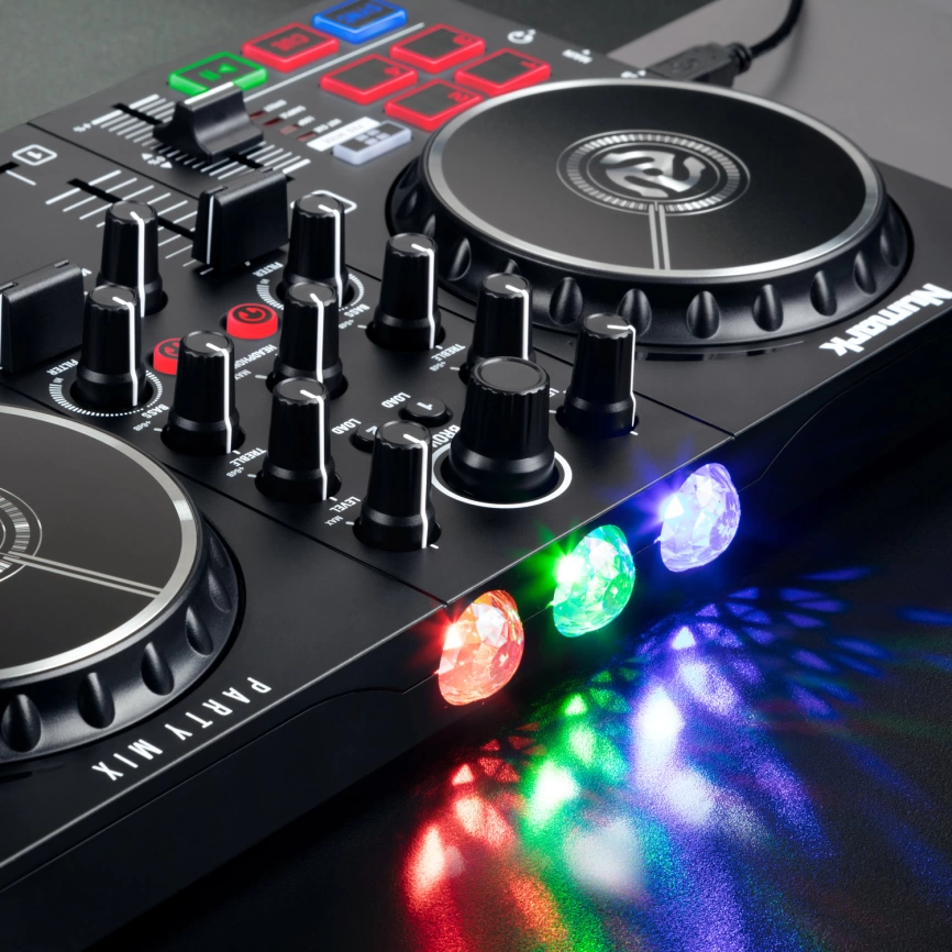 Контроллер NUMARK PARTY MIX II компактный фото 7