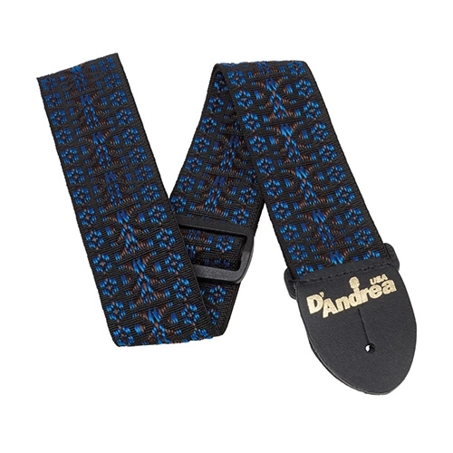 Ремень для гитары D*ANDREA 1313-4 синий фото 1