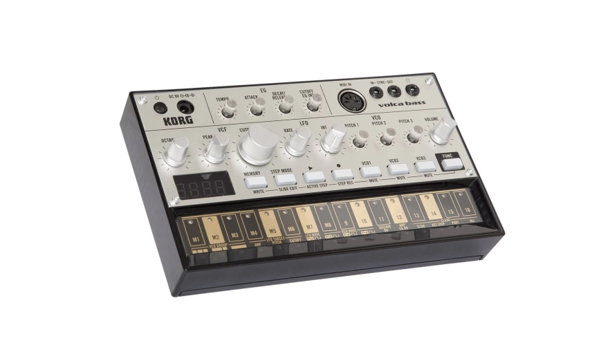 Аналоговый синтезатор KORG Volca Bass Mashin фото 3