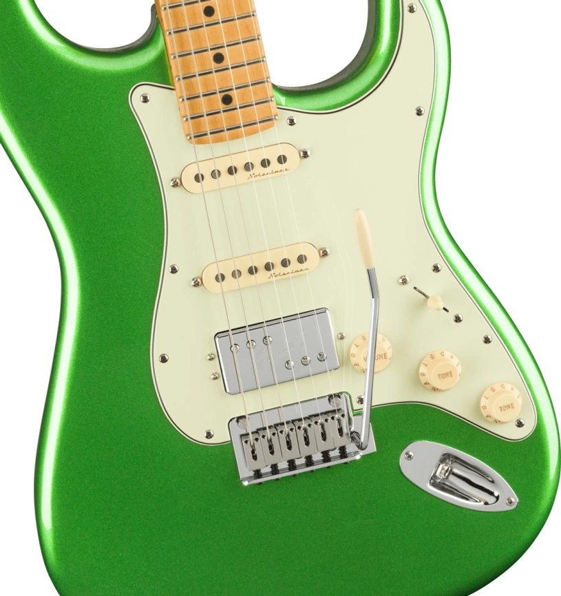 Электрогитара FENDER PLAYER PLUS STRAT HSS MN Cosmic Jade зеленый фото 4