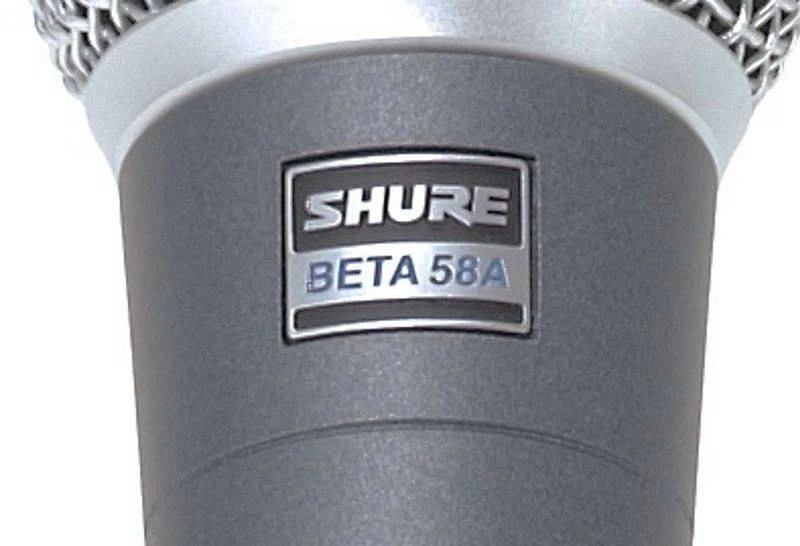 Микрофон SHURE BETA 58A динамический суперкардиоидный вокальный фото 6