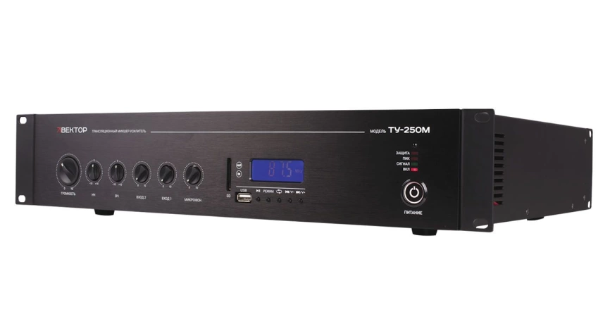 ВЕКТОР ТУ-250М комбин.микшер-усилитель фото 3