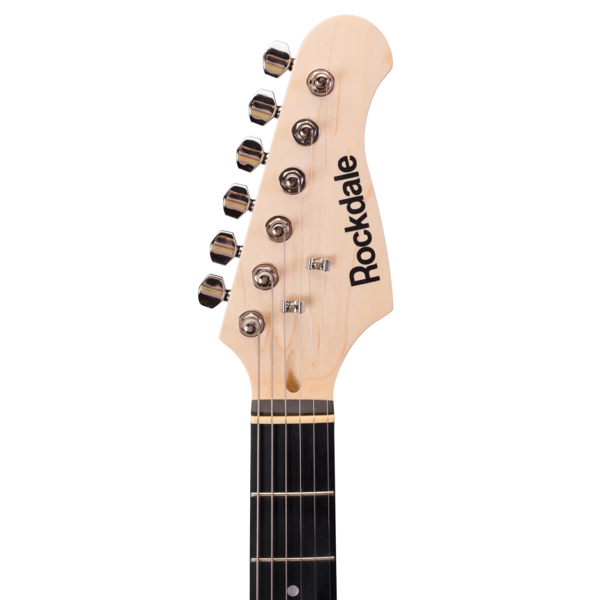 Электрогитара ROCKDALE STARS PLUS HT HSS WH белый фото 5