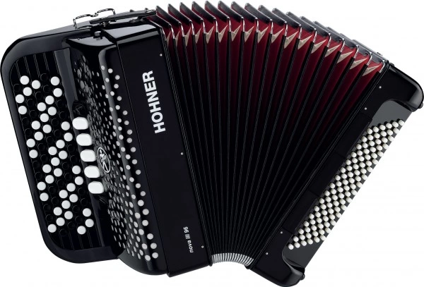Аккордеон HOHNER III 96 Black фото 2
