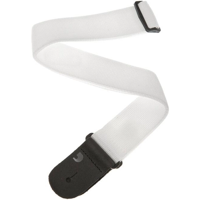 Ремень для гитары PLANET WAVES PWS108 белый фото 1