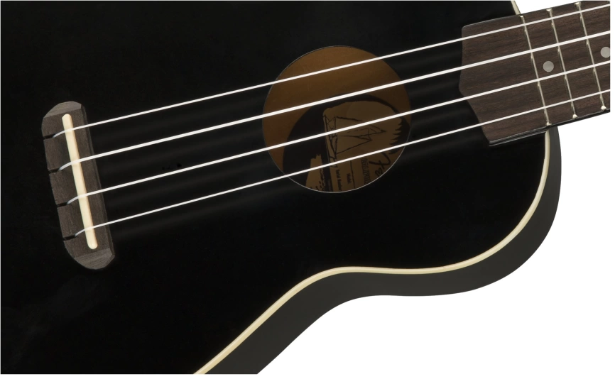 Укулеле FENDER VENICE BLACK фото 6