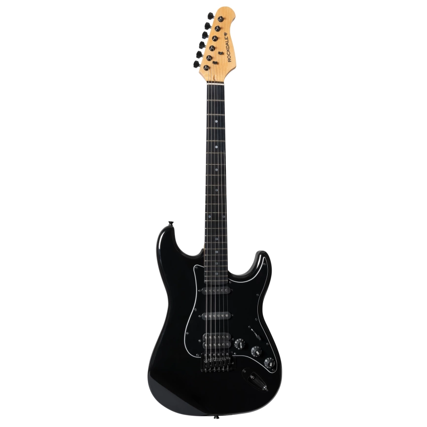 Электрогитара ROCKDALE STARS Black Limited Edition HSS BK фото 2