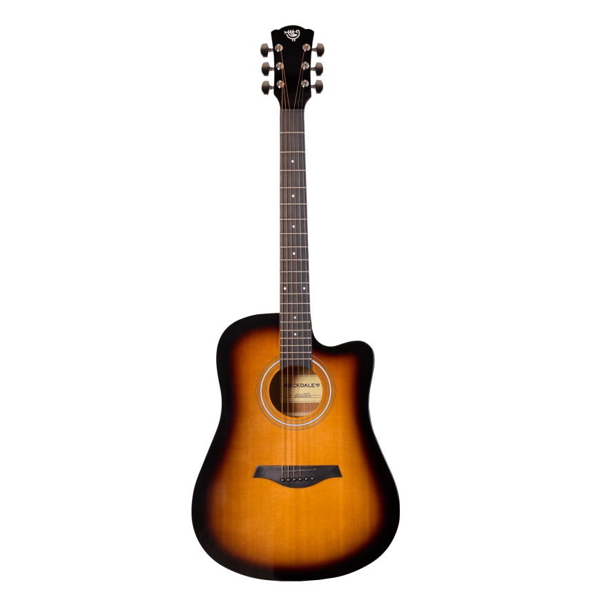 Акустическая гитара ROCKDALE AURORA D5 GLOSS C SB санберст, глянцевое покрытие фото 1