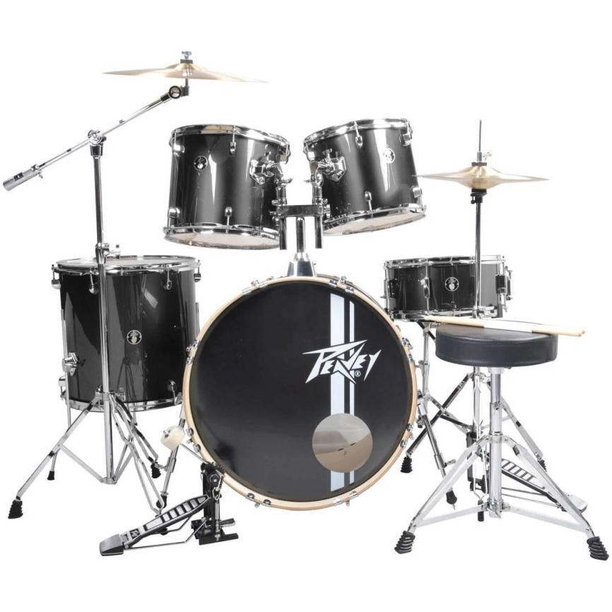 Ударная установка PEAVEY PV 5PC DRUM SET BLACK фото 1