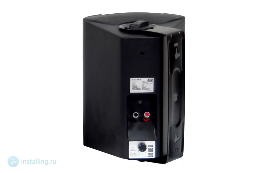 Громкоговоритель SVS AUDIOTECHNIK WS-30 Black настенный черный фото 4