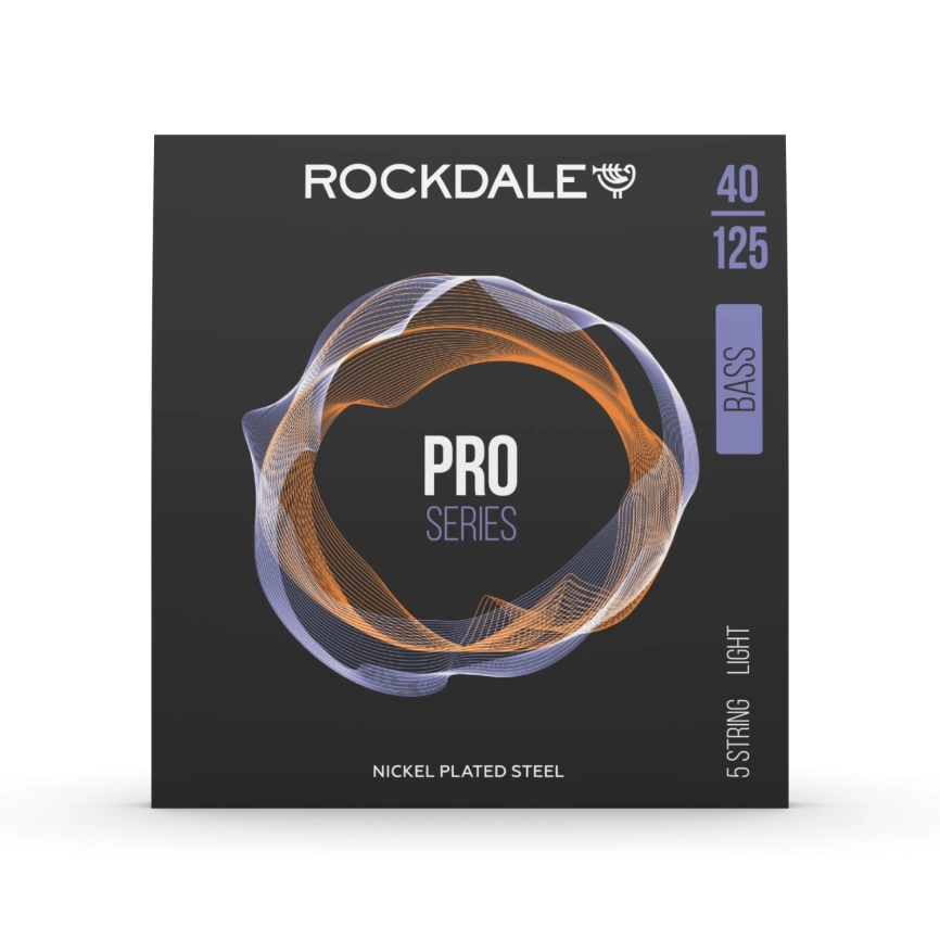 Струны д/бас  ROCKDALE PRO 40-125 Nickel Wound 5 light фото 1