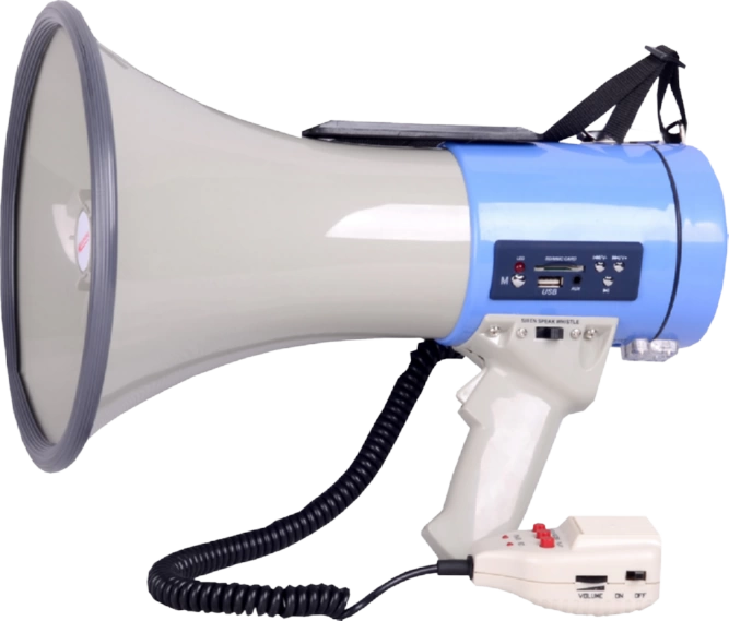 Мегафон SVS AUDIOTECHNIK MG-25 с функцией записи 20 сек, микрофоном, функцией сирены фото 3