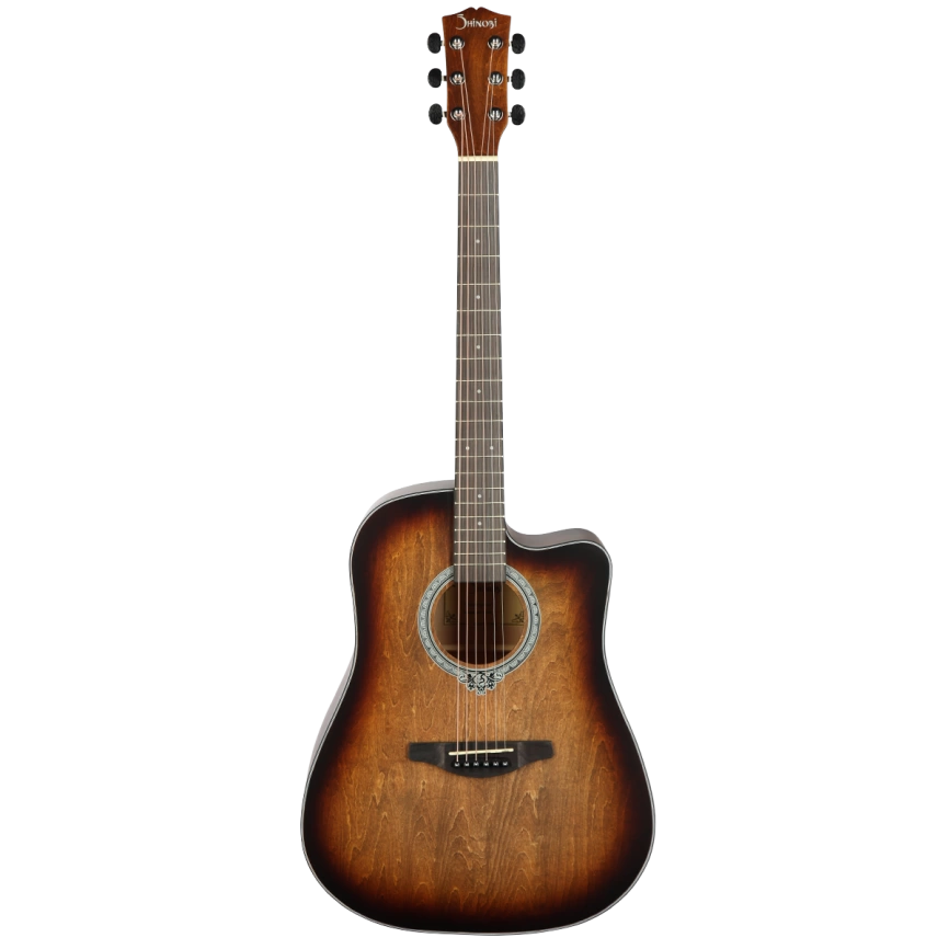 Акустическая гитара SHINOBI B-11/BR коричневый фото 1