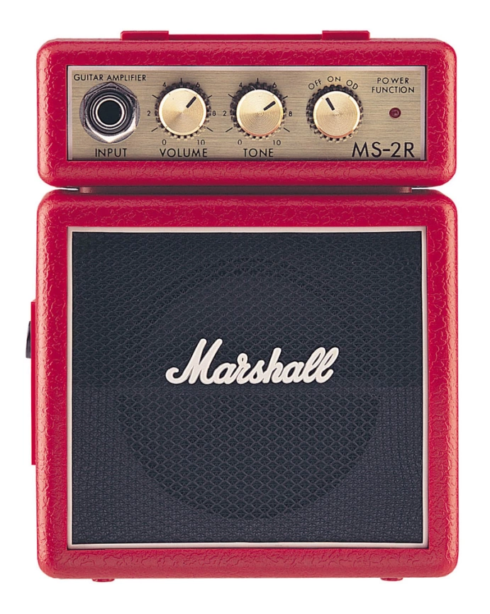 Гитарный усилитель MARSHALL MS-2R MICRO AMP (RED)  фото 1