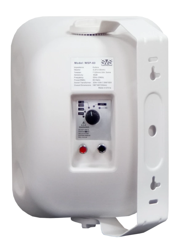Громкоговоритель SVS AUDIOTECHNIK WSP-60 настенный белый фото 4
