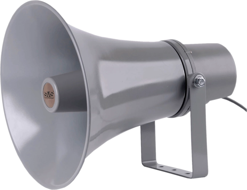 Громкоговоритель SVS AUDIOTECHNIK HS-50 рупорный,трансформатор 100В с переключателем (50-25-12 Вт) фото 1