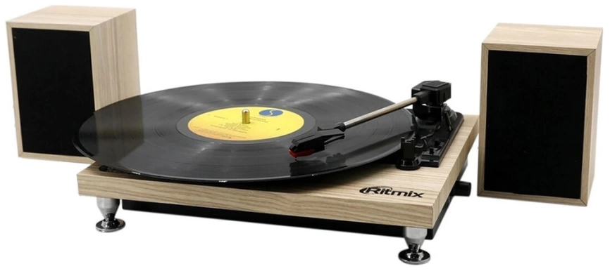 Проигрыватель RITMIX LP-240 LIGHT WOOD фото 1