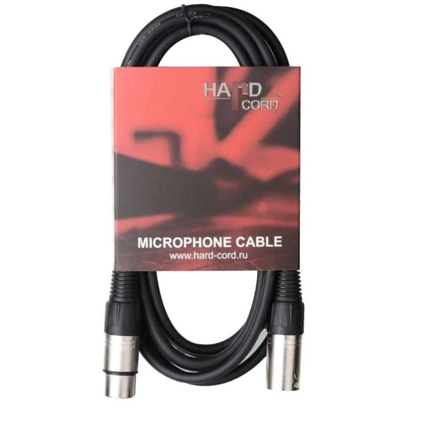Кабель HardCord MCX-30 XLR-XLR3M фото 1