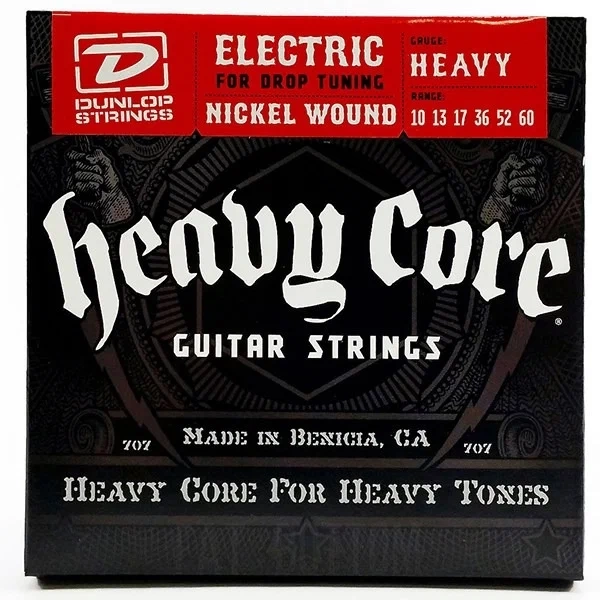 Струны д/эл.DUNLOP DHCN1060 Heavy Core фото 1