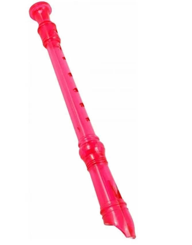 Блокфлейта FLIGHT FFP-1 PK  немецкая система, сопрано,цвет розовый фото 1