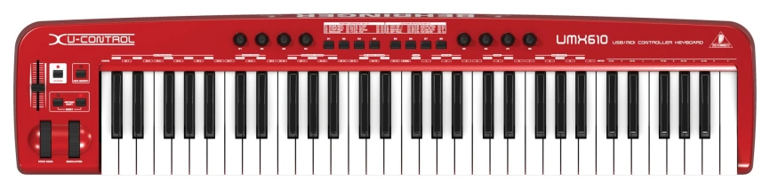 Миди-клавиатура BEHRINGER UMX610 USB/MIDI фото 1