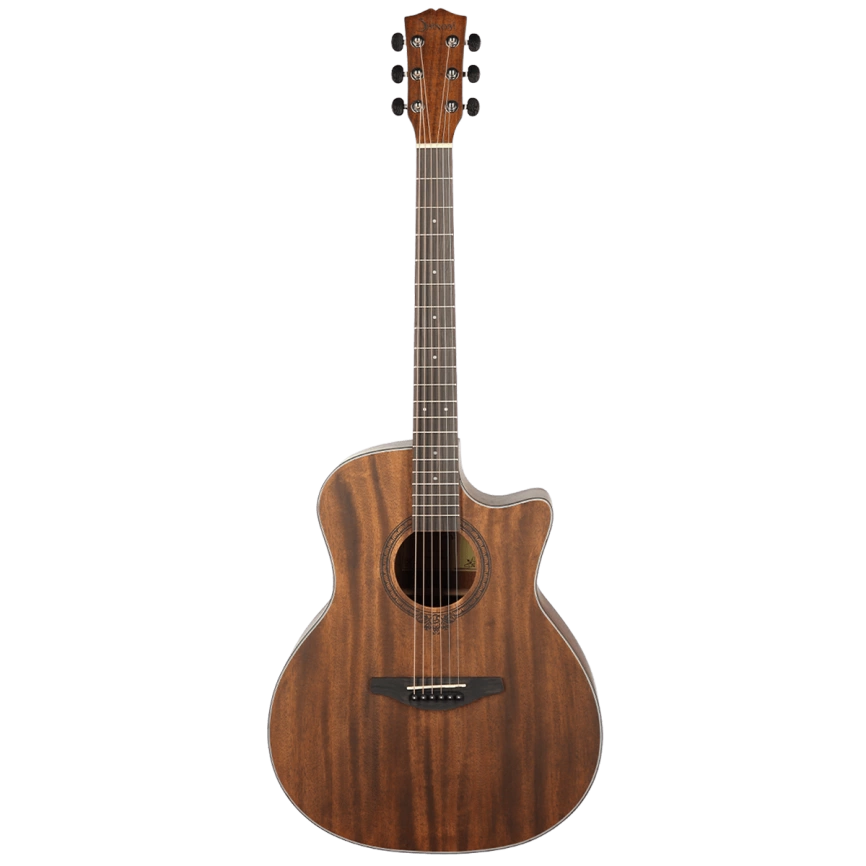 Акустическая гитара SHINOBI H-12/BR коричневый фото 1